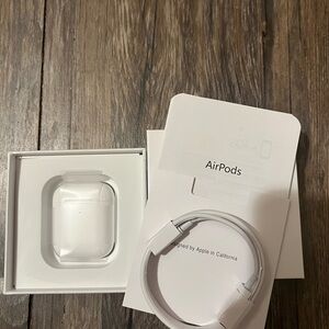 Apple AirPods 2nd Generation Open Box Like New